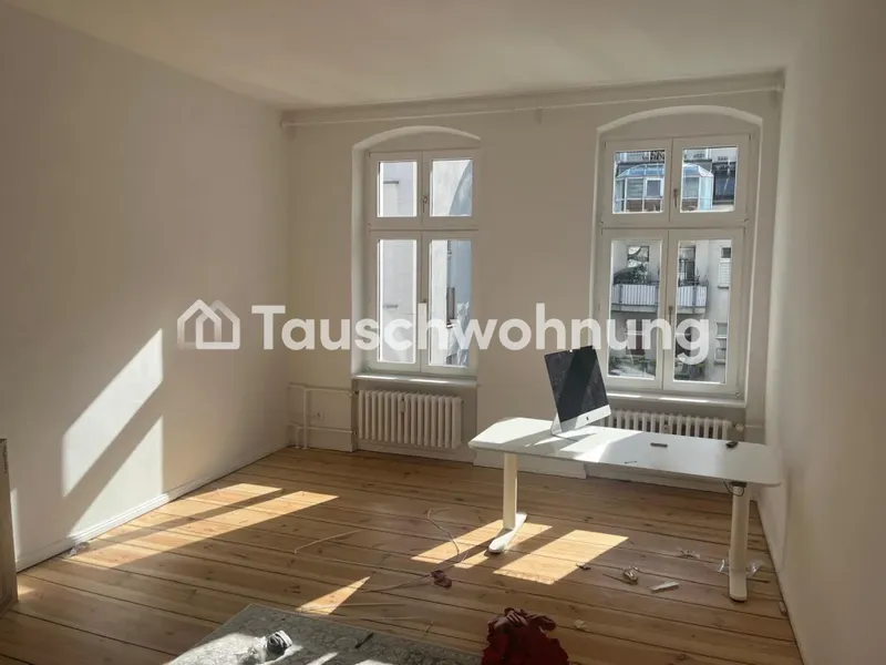 Tauschwohnung: Altbauwhg Tiergarten/Altmoabit gg. min. 3 Zi Terrasse/Garten — photo 1